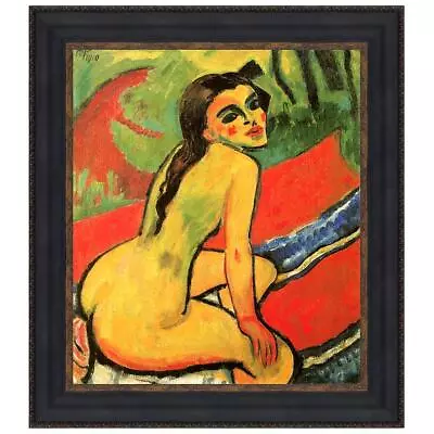 Design Toscano Seated Girl 1910: Canvas Replica Painting: Large • $340.86