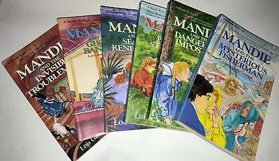 Lot Of 6 MANDIE Books Children's Christian Mystery Collection Youth Age 8+  • $20