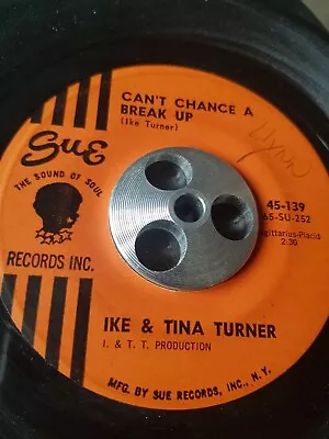 Ike Tina Turner I Cant Chance A Break Up • £8