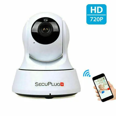 HD 720P Wi-Fi IP Camera For Baby Monitor With Two-way Audio/Night Vision • £23.99