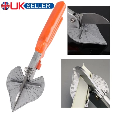 £10.79 • Buy Multi Angle Cutter Shear Mitre Shears Gasket Cutter Trim Bead Snips Steel Blade
