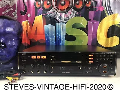 JVC XL-MV303 - 3 Disc Karaoke Video VCD CD Player Changer VGC RARE L@@K FREE P+P • £179.99