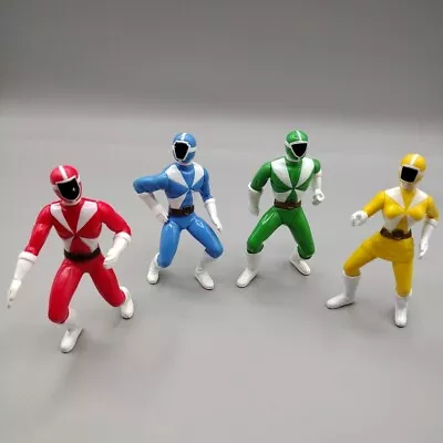 McDonalds Power Ranger Lightspeed Rescue - 4  Lot Of 4 Figures 2000 Vintage • $19.99