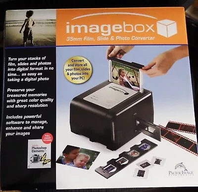 Pacific Image Imagebox 35mm Film Slide & Photo Converter -- NEW • $42