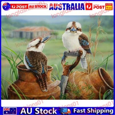 $12.39 • Buy 5D DIY Diamond Painting Bird Animal Full Round Drill Mosaic Art Picture Kit AU