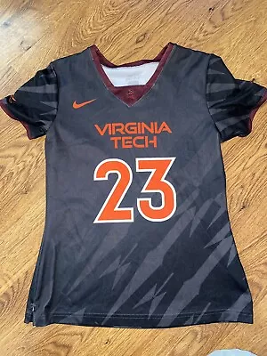 2018 Nike Virginia Tech Hokies #23 Kristen Kohles Worn Womens Lacrosse Jersey • $34.99