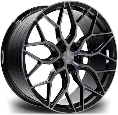 Alloy Wheels 19  Riviera RF108 Black Polished Face For VW ID.3 19-22 • $1378.88