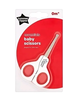 £4.49 • Buy Tommee Tippee Newborn Baby Infant Manicure Safety Nail Scissors 