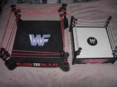£19.99 • Buy 2 X WWE / WWF Wresting Ring RAW + WAR Editions