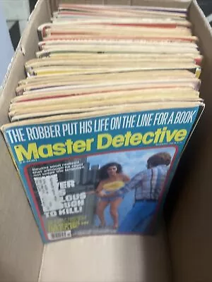 45 Master Detective MAGAZINES 1970-80s  Various Crime Cheesecake Vintage Bikini • $69.99