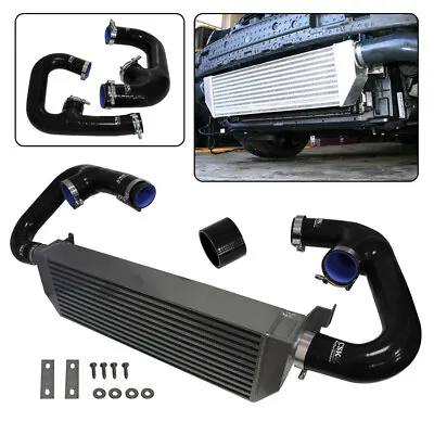 FMIC Twin Intercooler Upgrade+ Hose Kit For Volkswagen Golf R GTI MK7 Audi S3 8V • $299.99