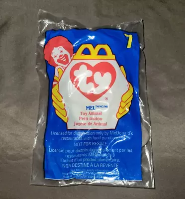 McDonalds Happy Meal Toy Ty Beanie Babies 1998 #7 Mel The Koala Bear SEALED. • $2