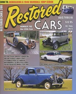 Restored Cars Magazine Issue #280/ 1933 FORD V8 COUPE • $17.95