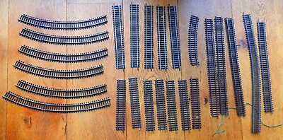 Hornby Oo. Ho Gauge Model Railway Layout Track Steel Rails • £2