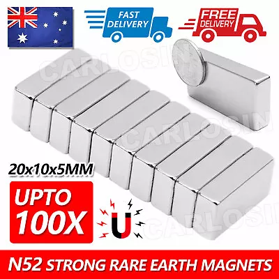 N52 Super Strong Magnets Block Rare Earth Cuboid Neodymium Super Strong Magnet • $9.85