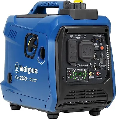 2550 Peak Watt Super Quiet & Lightweight Portable Inverter Generator IGen2550c • $426.55