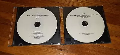 U2 Melon (remixes For Propaganda) & With 0r Without You Mix Cds - Rare Promo • $19.99