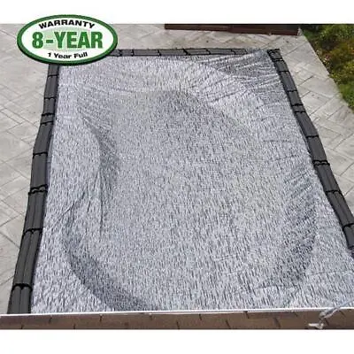 In The Swim Rectangle Micro Mesh Inground Winter Pool Cover 8-Year Warranty • $329.99