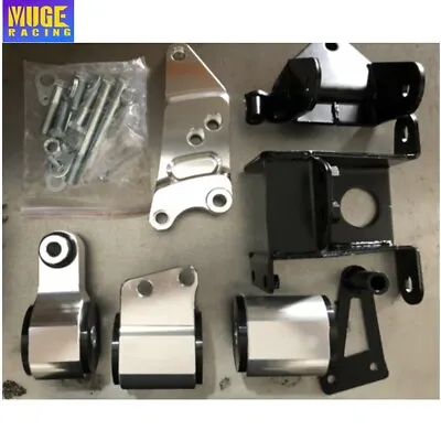 Billet Engine Motor Mount Kit Fit For Honda Civic Si K20 K24 K-Series 2006-2011 • $108.99