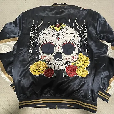 Mister Cartoon Cervesa Modelo Day Of The Dead Jacket Large • $199.99