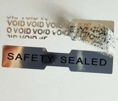 Hologram Stickers Labels Dogbone Warranty Void Labels Tamper Proof 50 Mm X 10mm  • £34.99
