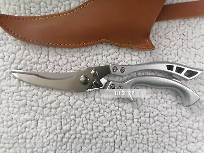 Kitchen Bone Scissor Kitchen Poultry Shears Stainless Steel Heavy Duty • $14.89