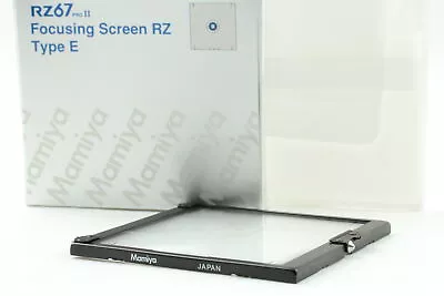 [MINT In BOX] MAMIYA RZ67 Focusing Screen Type E Microprism Center Split JAPAN • $599.99