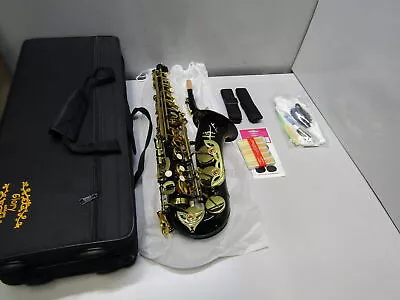 Glory E Flat Alto Saxophone - Black/Gold • $159.98