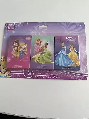 Disney Princess  3 Packs Of 8 Count Crayons (New) Sealed • $2.99