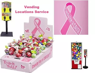 Hot New Locations For Vending Route Display Honor Box Placements To Sell Candies • $29.95