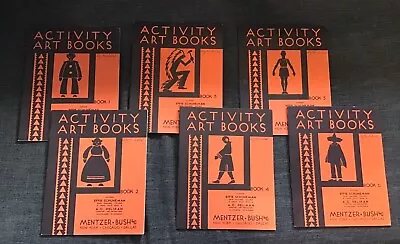 Vintage Activity Art Books 1934 Art Deco Style • $55