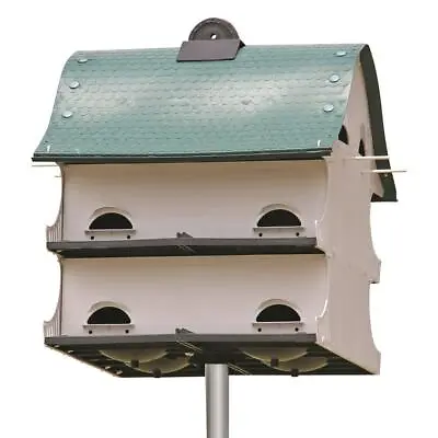 12 Room American Barn Purple Martin House Traction Floor With Built-in Nest Bowl • $86.39