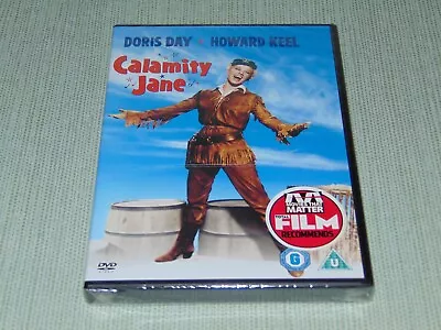 Calamity Jane DVD Doris Day Howard Keel 1953 UK Region 2 NEW & SEALED • £4