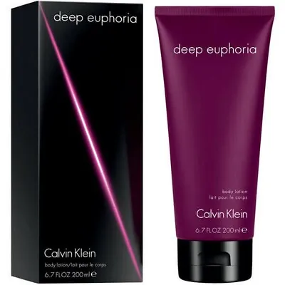 Calvin Klein Deep Euphoria Perfumed Body Lotion Cream Moisturiser 200ml Women • £16.49