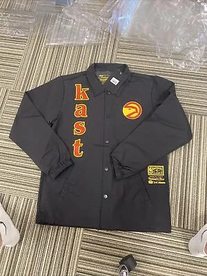 New Mitchell And Ness Nba Atlanta Hawks X Br X Outkast Jacket Large • $59