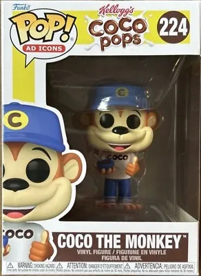 Kellogg's Coco Pops - Coco The Monkey #224 Funko Pop Vinyl Figure NEW • $44