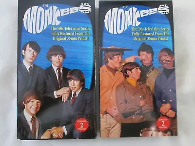 THE MONKEE TV Show /2 VHS Like Newcomplete Uncut 4 Episodes LOW  $$$ • $5.25