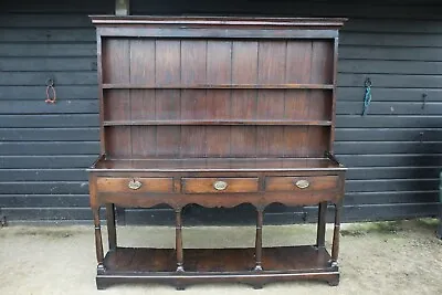 A Welsh Oak Kitchen Dresser With Pot Board Base/ Country/ Farmhouse Dresser  • £1600