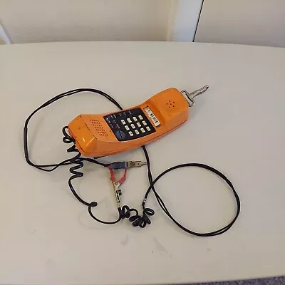 $24.90 • Buy Metro Tel MT-911G Linemans Phone Testing Equipment With Belt Clip Untested