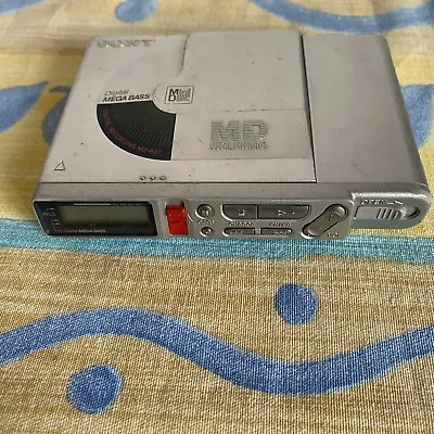 Sony Portable Mini Disc Recorder MZ-R37 - MD Walkman - READ • $55