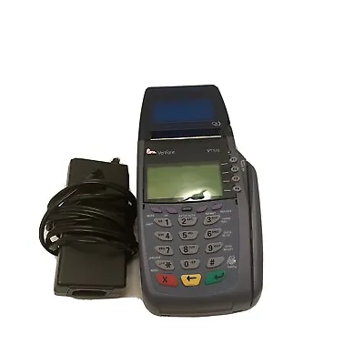 Verifone Omni 5100 Ethernet Credit Card Transaction Terminal No Power Cord Prop • $14.99