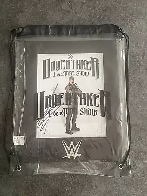 Undertaker Show Autograph Signed Print With Bag • £174.99