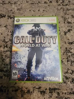 Call Of Duty World At War  - Microsoft Xbox 360 With Manual • $13.99