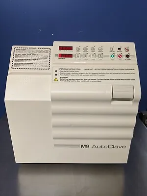 Refurbished Autoclave Ritter Midmark M9 Ultraclave Sterilizer Excellent Cond • $2999