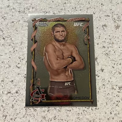 2024 Topps Chrome UFC ALLEN & GINTER Khabib Nurmagomedov #AAG-3 SSP GOAT • $0.99