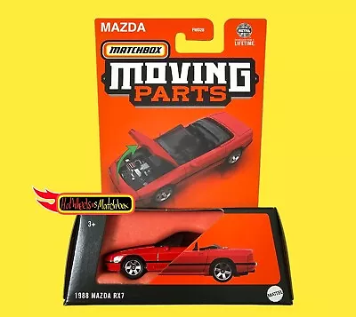 Matchbox 1988 MAZDA RX7 MOVING PARTS M CASE 2024 • £6.99