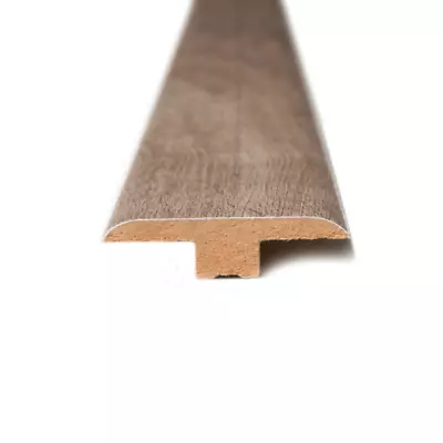 MDF Laminate Wood Flooring Threshold Floor Trim T Bar Edge Profile Door Strip • £9.99