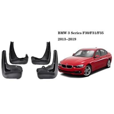$44.99 • Buy 4pcs Heavy Duty Molded Splash Mud Flaps Guards Fenders For BMW 3 Series F30 F31