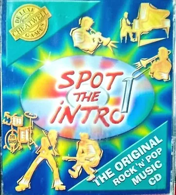 Cheatwell Games Spot The Intro 1 - Music Quiz CD Rock Pop Quiz • £3.50