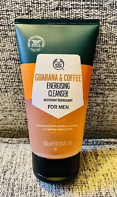 The Body Shop Guarana & Coffee Energising Cleanser Face Wash For Men 150ml New • £10.98